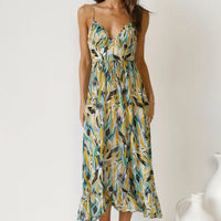 Farbenfrohes Musterkleid