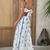 Boho Weißblau